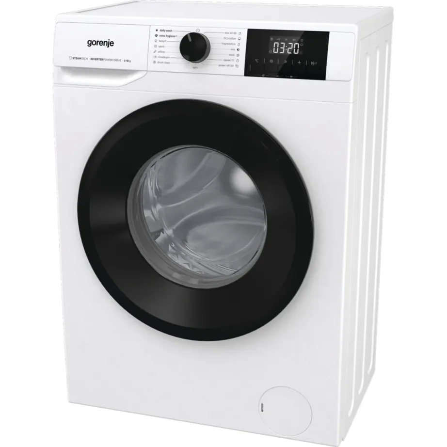 Gorenje W3NGPI62SBS 6 kg 60 cm eestlaetav pesumasin LCD-ekraani ja aurufunktsiooniga – 6