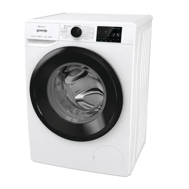 Gorenje WPNEI82A1SWIFI pesumasina tagakülg koos voolikutega