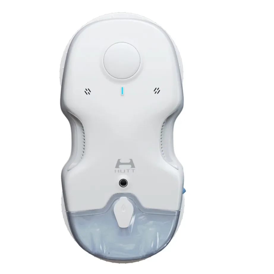 HUTT C65 valge juhtmega aknapuhastusrobot 3800 Pa, 0,08 l veepaak, kaugjuhtimispuldiga