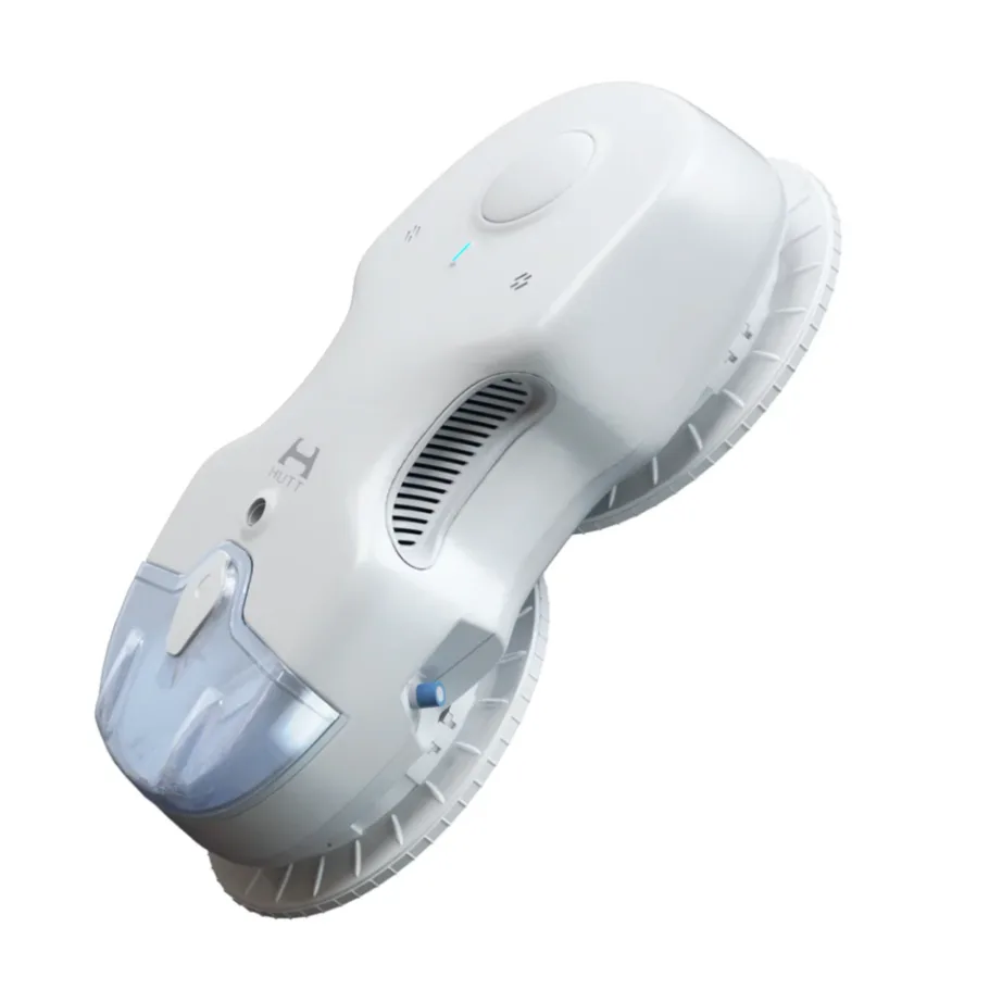 HUTT C65 valge juhtmega aknapuhastusrobot 3800 Pa, 0,08 l veepaak, kaugjuhtimispuldiga – 4