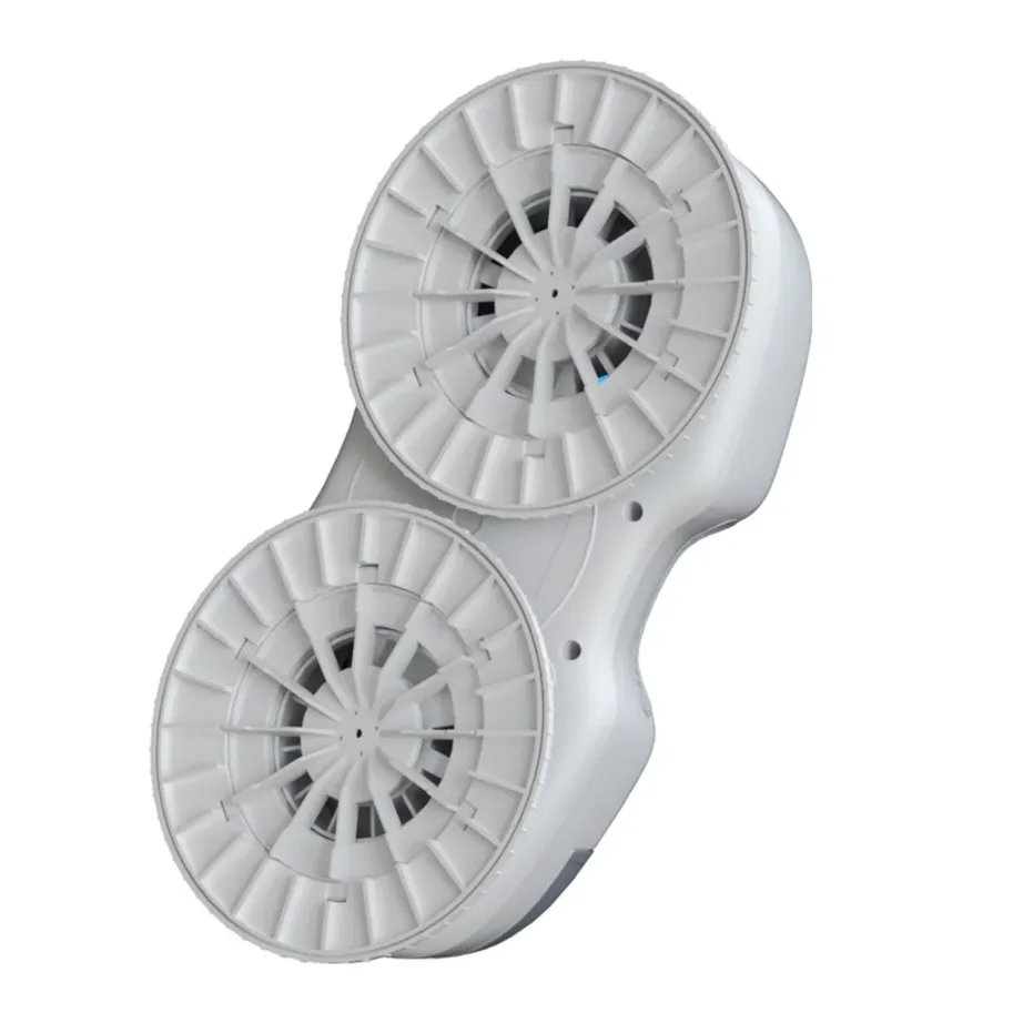 HUTT C65 valge juhtmega aknapuhastusrobot 3800 Pa, 0,08 l veepaak, kaugjuhtimispuldiga – 8