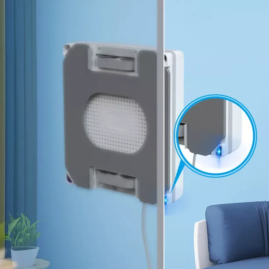 HUTT W8 valge juhtmega aknapuhastusrobot pihustifunktsiooniga 24,1 cm – 5