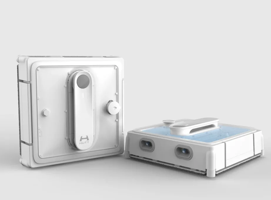 HUTT W9 valge juhtmega aknapesurobot, 3800 Pa, kaugjuhtimispuldiga