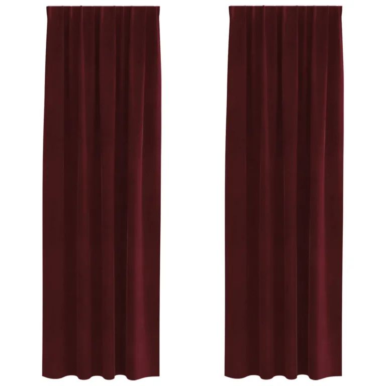 Mustad kardinaadid ülemise riba 2 tk Burgundiapunane samet - Image 2