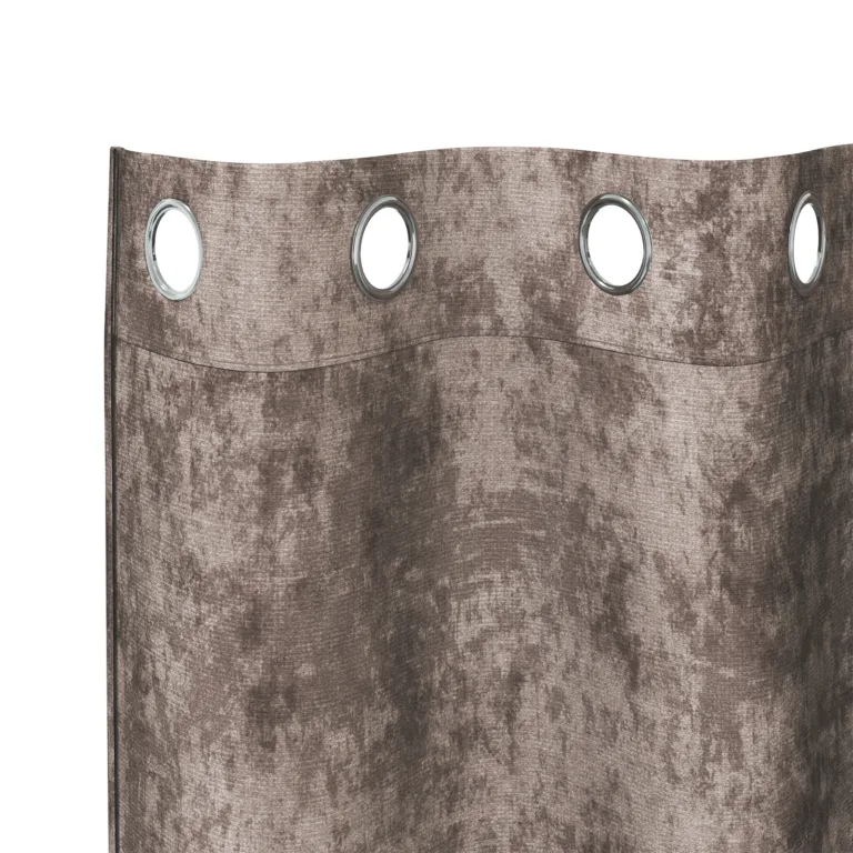 Satiinist kardinad 2 tk öökangardiinidega Kohvi 245x140 cm - Image 4
