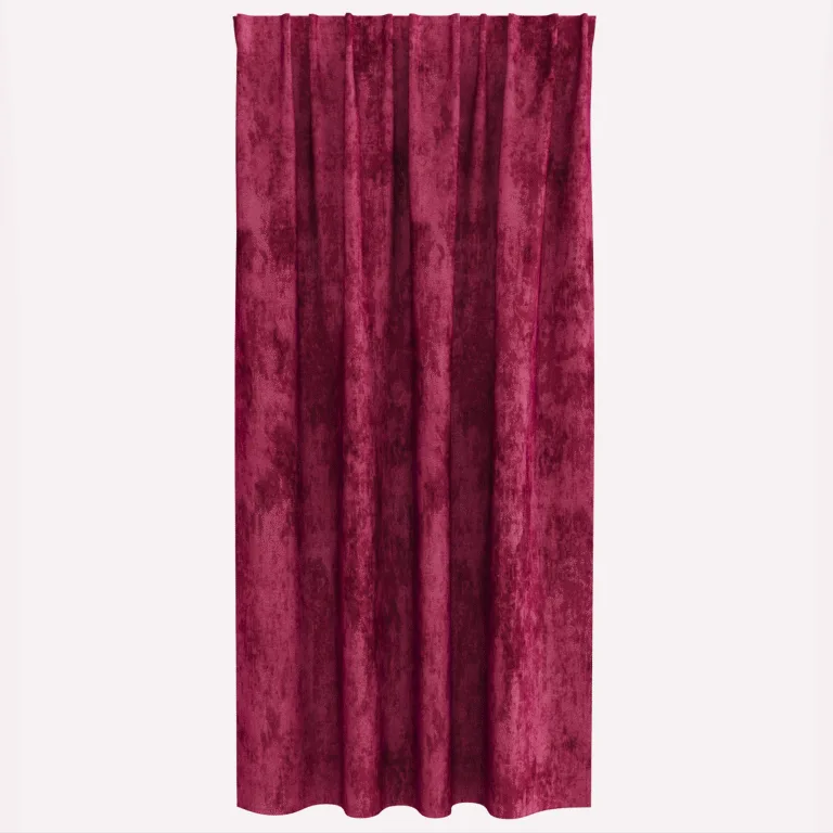 Satiinist Kardinad 2 tükki Tangtaskuga Burgundiapunane 175x140 cm - Image 3