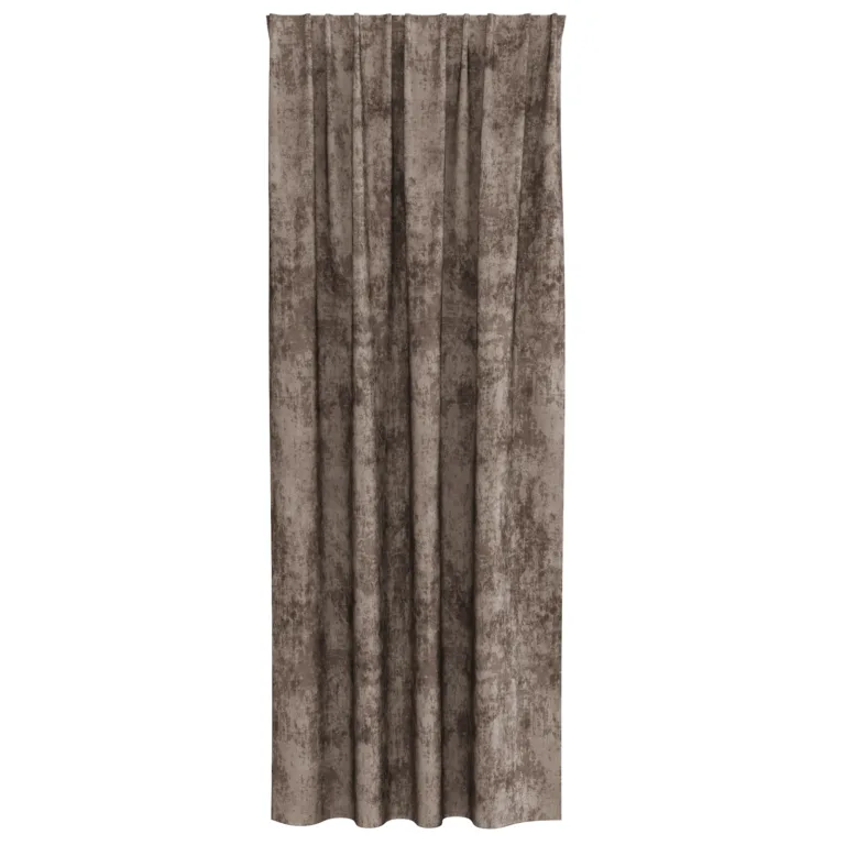 Sametkardinaadid 2 tk silmadega Kappuccino 245x140 cm - Image 3