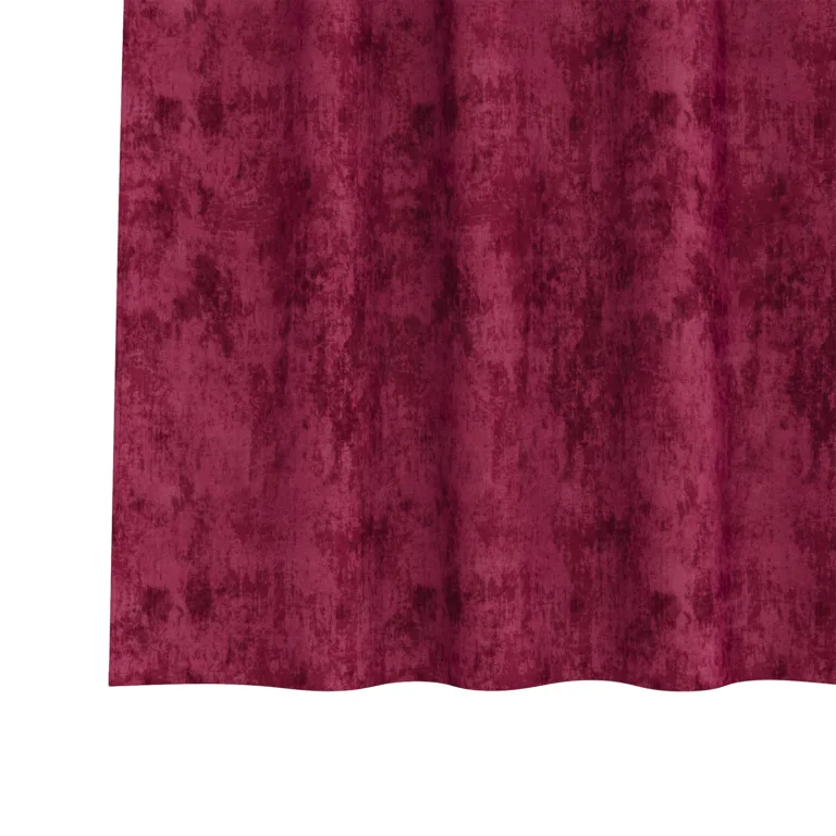 Sametkardinad Burgundi punane Polüester 140 x 140 cm - Image 5