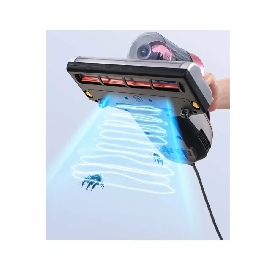 Jimmy BX5 Pro Anti-mite 500 W juhtmega käsi-tolmuimeja rullharjaga, tolmuanum 0,5 L – 3