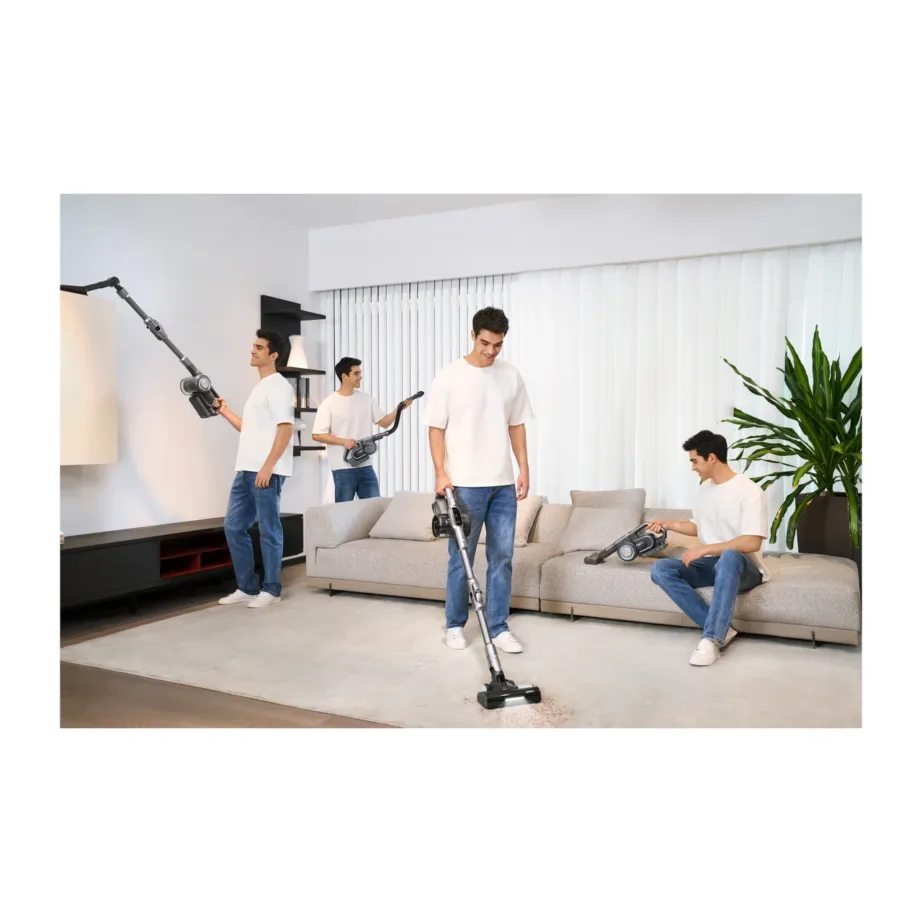 Jimmy H11 Pro juhtmevaba tolmuimeja 700 W hõbedane 0,6 L 28,8 V – 3