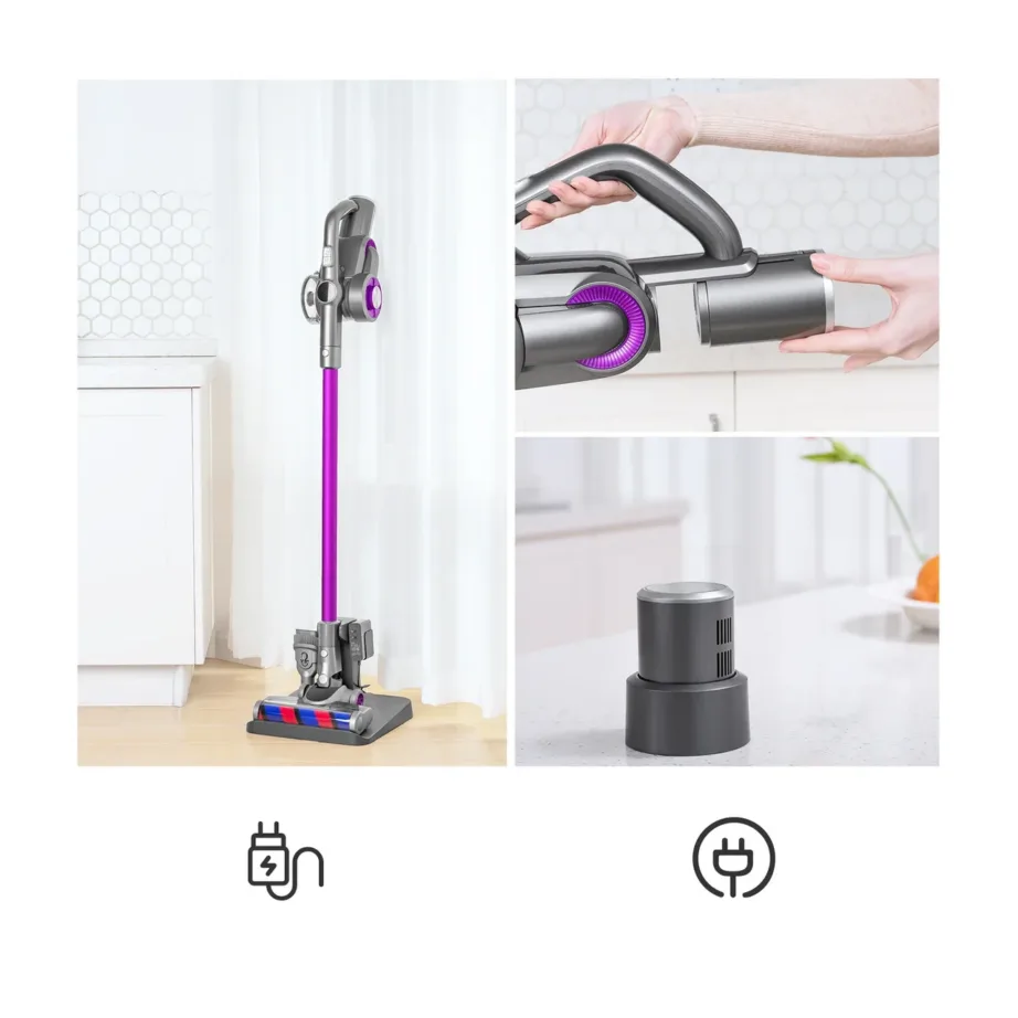 Jimmy H8 Pro lilla juhtmevaba akupüst- ja käsitolmuimeja 500 W, 70 min tööaeg - 5