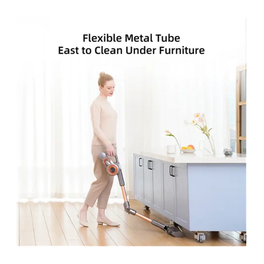 Jimmy H9 Pro hõbe/vask juhtmevaba tolmuimeja 600 W aku 80 min LED-ekraan – 5