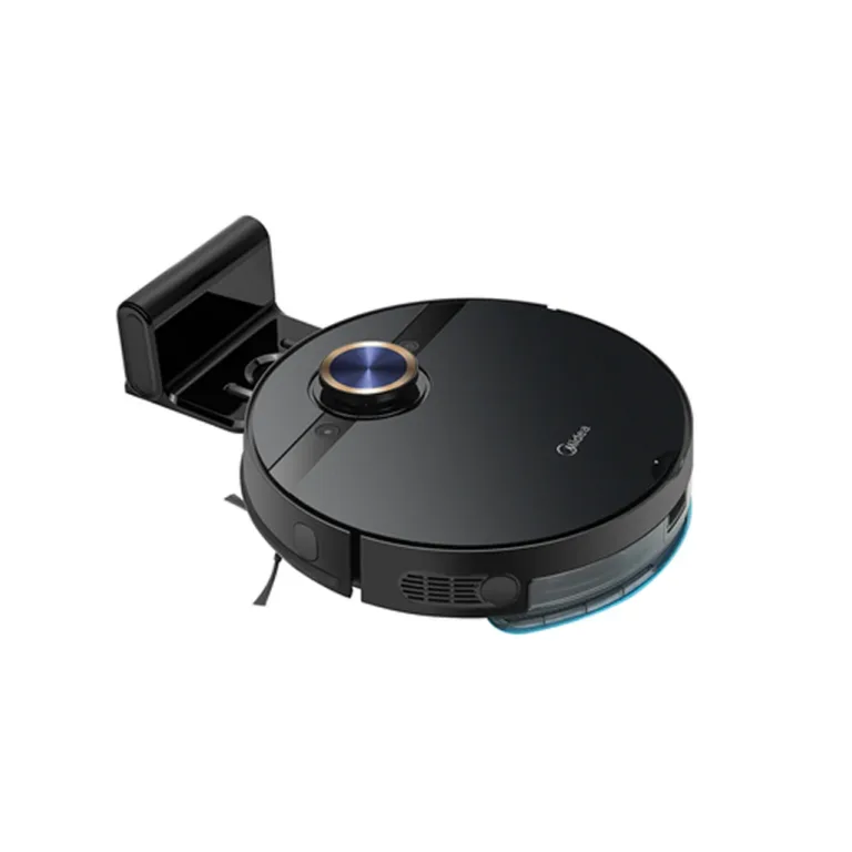 Midea M7 Pro must robot-tolmuimeja diagonaalis harjad