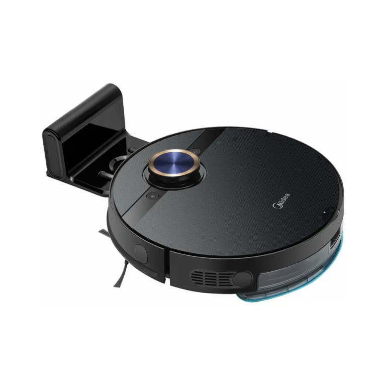 Midea M7 Pro robot-tolmuimeja pealtvaates, must