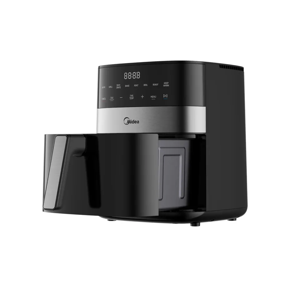 Midea MF-CN65E 6,5 l must digitaalne õhufritüür 1700 W puutejuhtpaneeliga - 6