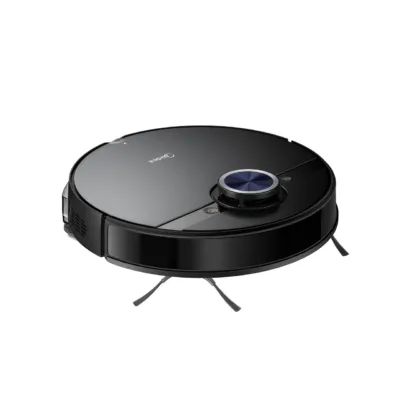 Musta värvi robot tolmuimeja Midea S8+ pealtvaates