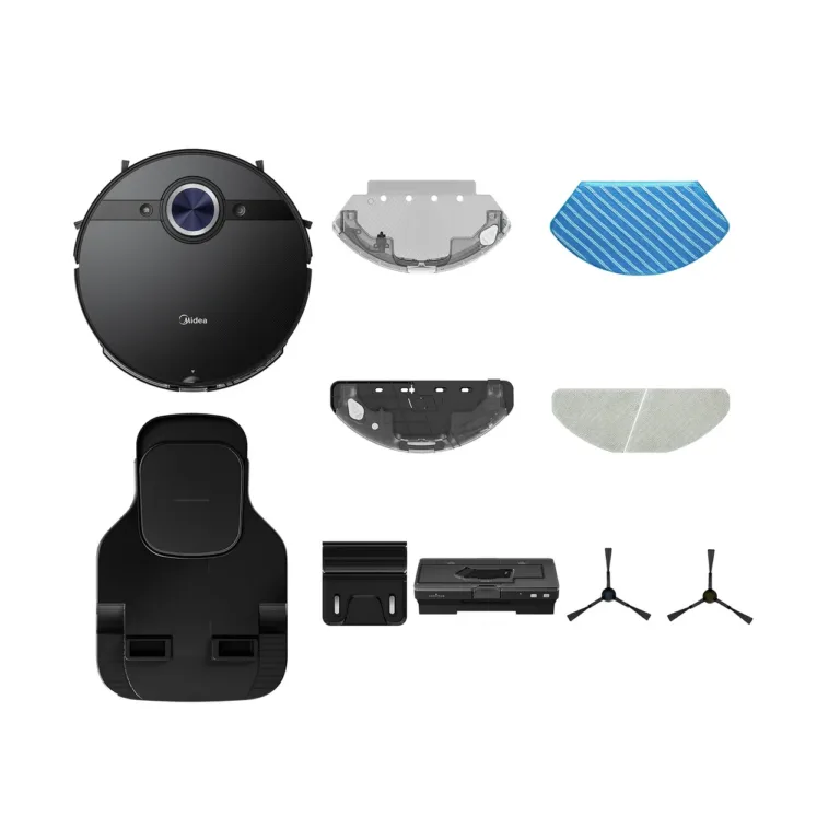 Midea S8+ robot tolmuimeja vaipkatte ja plaadipõrandal