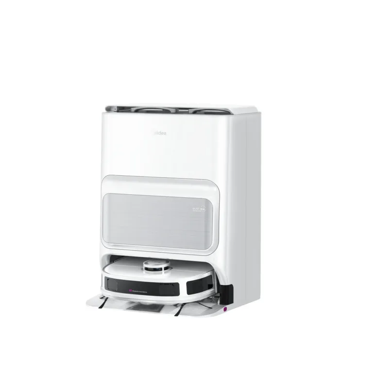 Midea V12 laadimisjaam avatud mahutite kaantega