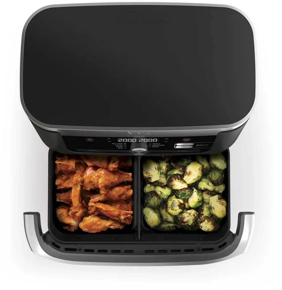 NINJA AF500EU Foodi FlexDrawer Double Air Fryer 10,4 l must digitaalne kuumaõhufritüür – 2