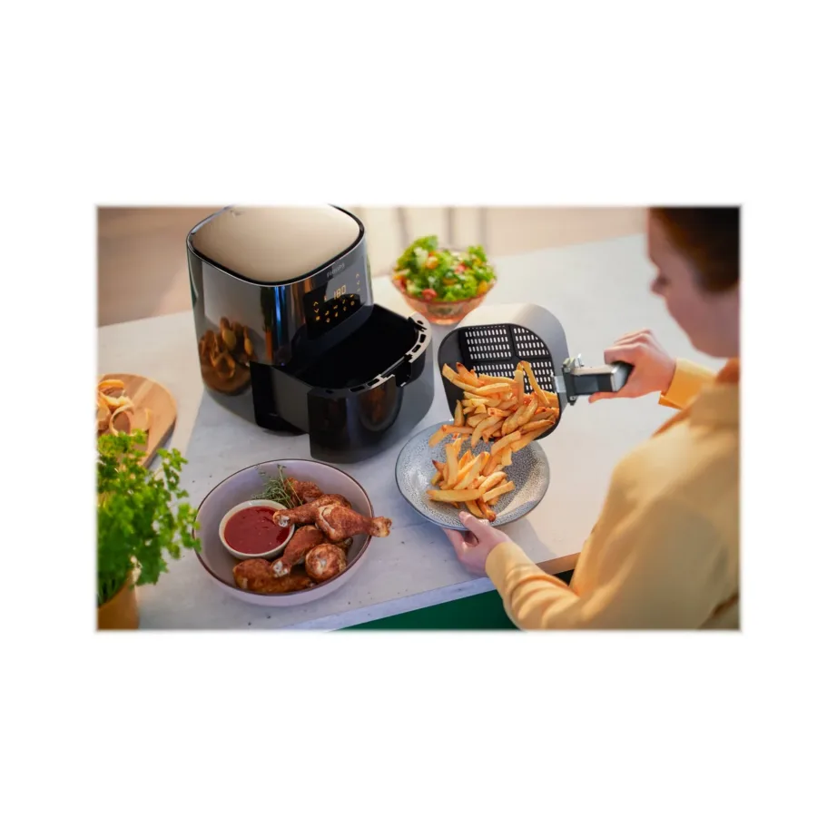 Philips Air Fryer HD9252/70 4,1 L must/hõbe kuumaõhufritüür 1400 W mahutavusega - 4