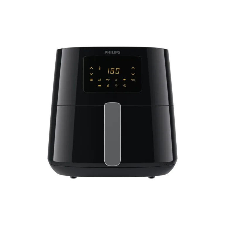 Philips Airfryer XL must köögis koos köögiviljadega