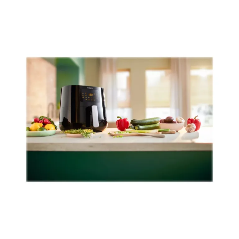 Philips Airfryer XL must digitaalne ekraan eestvaates