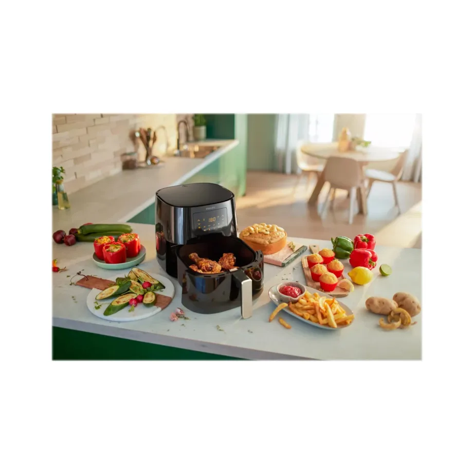 Philips Airfryer XL HD9270/70 must 6,2 L Rapid Air fritüür 2000 W, 7 programmi – 4