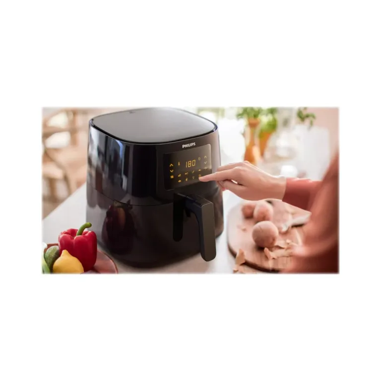 Philips Airfryer XL köögitasapinnal koos valmistoitudega