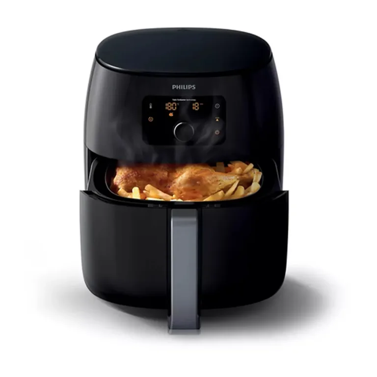 Philips Airfryer XXL Premium eemaldatav rasvakoguja detail