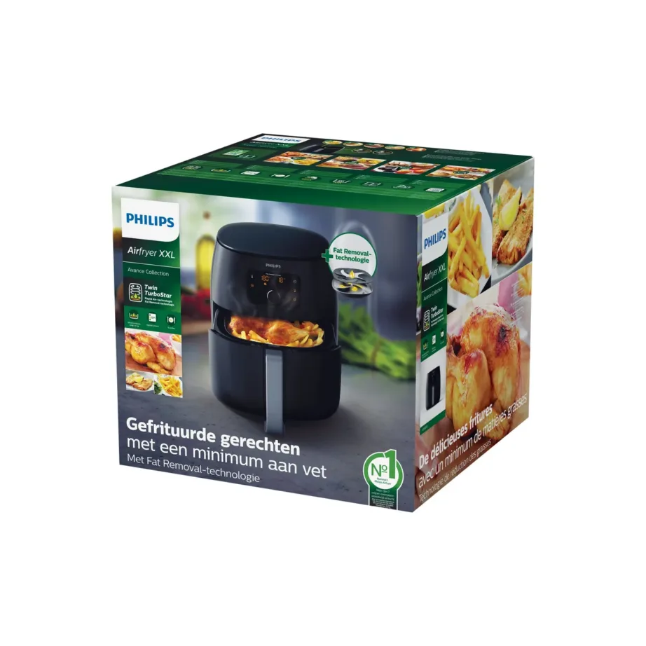 Philips Airfryer XXL Premium HD9650/90 7,3 L must Rapid Air tehnoloogiaga – 6