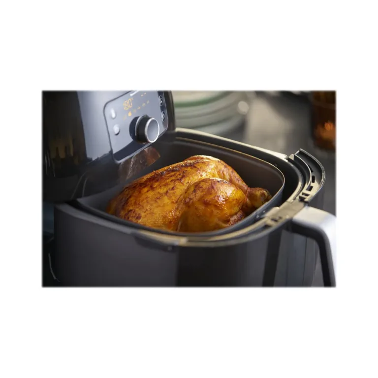 Philips Airfryer XXL Premium köögis laual õli klaasiga