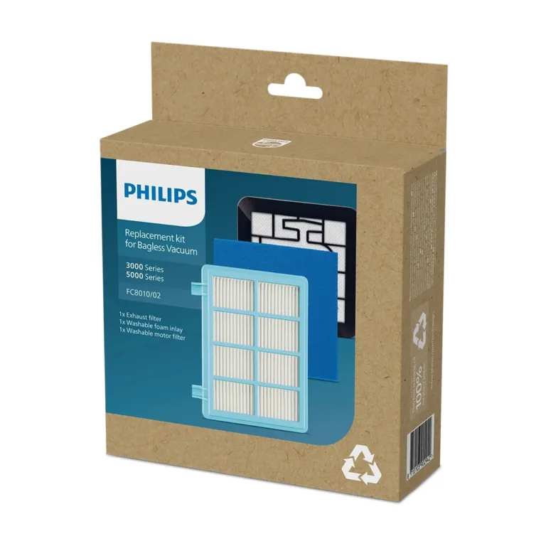 Philips tolmuimeja filtrikomplekt pakendis FC8010/02
