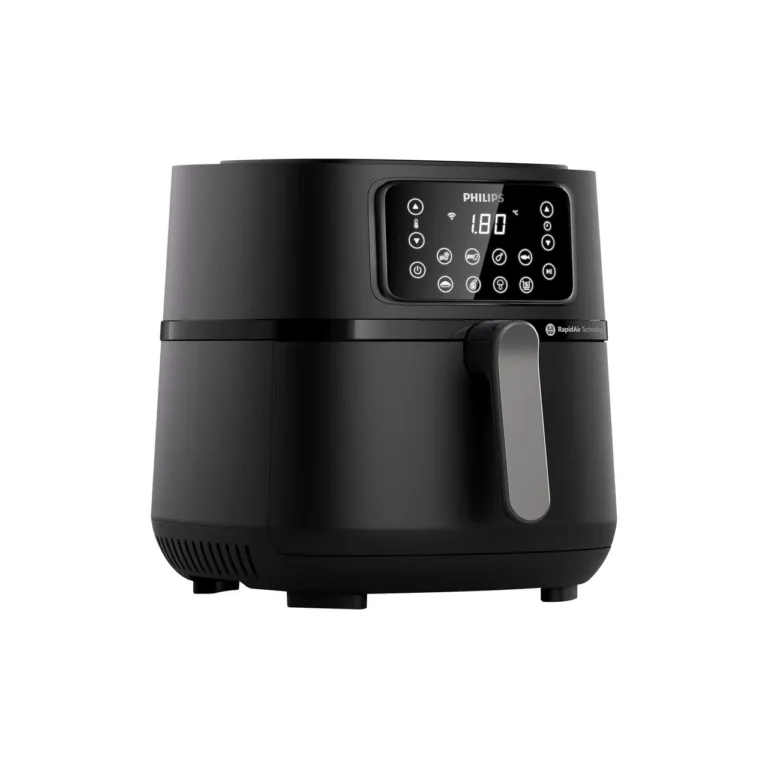 Philips must Airfryer mitme toiduga laual