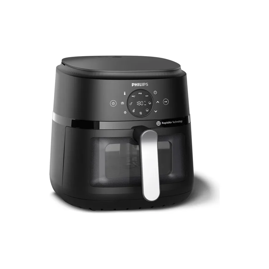 Philips NA231/00 6,2 l must/hõbedane kuumaõhufritüür, 1700 W, 13 programmiga – 6