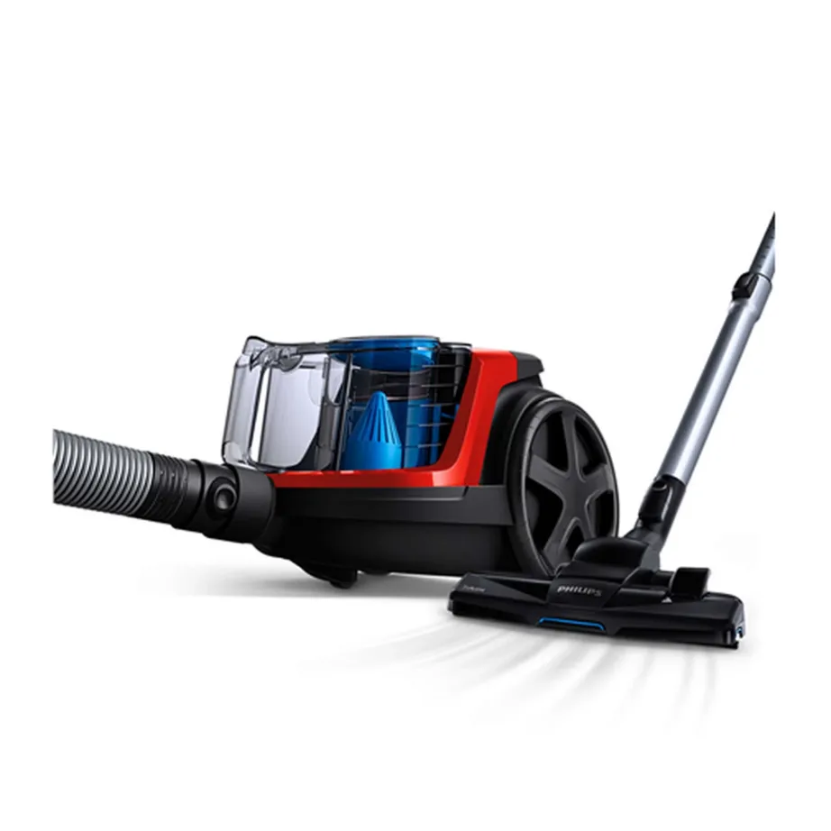 Philips PowerPro Compact FC9330/09 punane kotita tolmuimeja 900 W 1,5 L