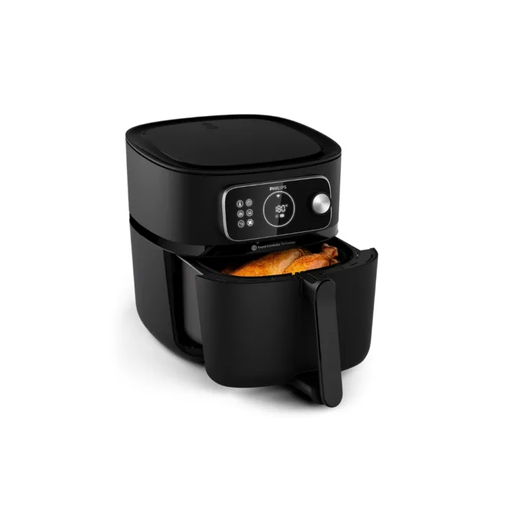 must XXL airfryer 8,3 l toiduvalmistamisega avatud korviga