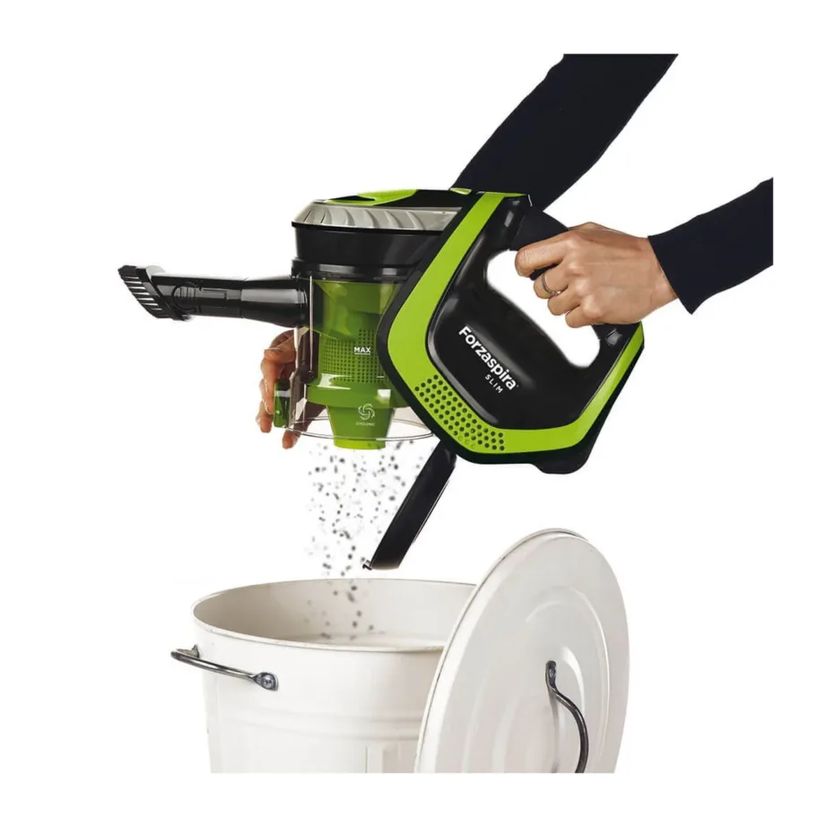 Polti Forzaspira Slim SR110 juhtmeta varstolmuimeja 21,9 V, roheline, 50 min, HEPA-filtriga – 3