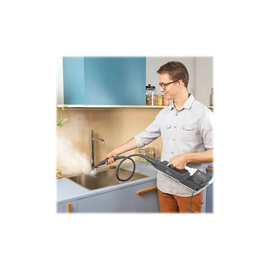 Polti Vaporetto SV610 Style PTEU0304 2-ühes 1500 W aurumopp integreeritud käsipuhastiga hall/valge 0,5 L – 4