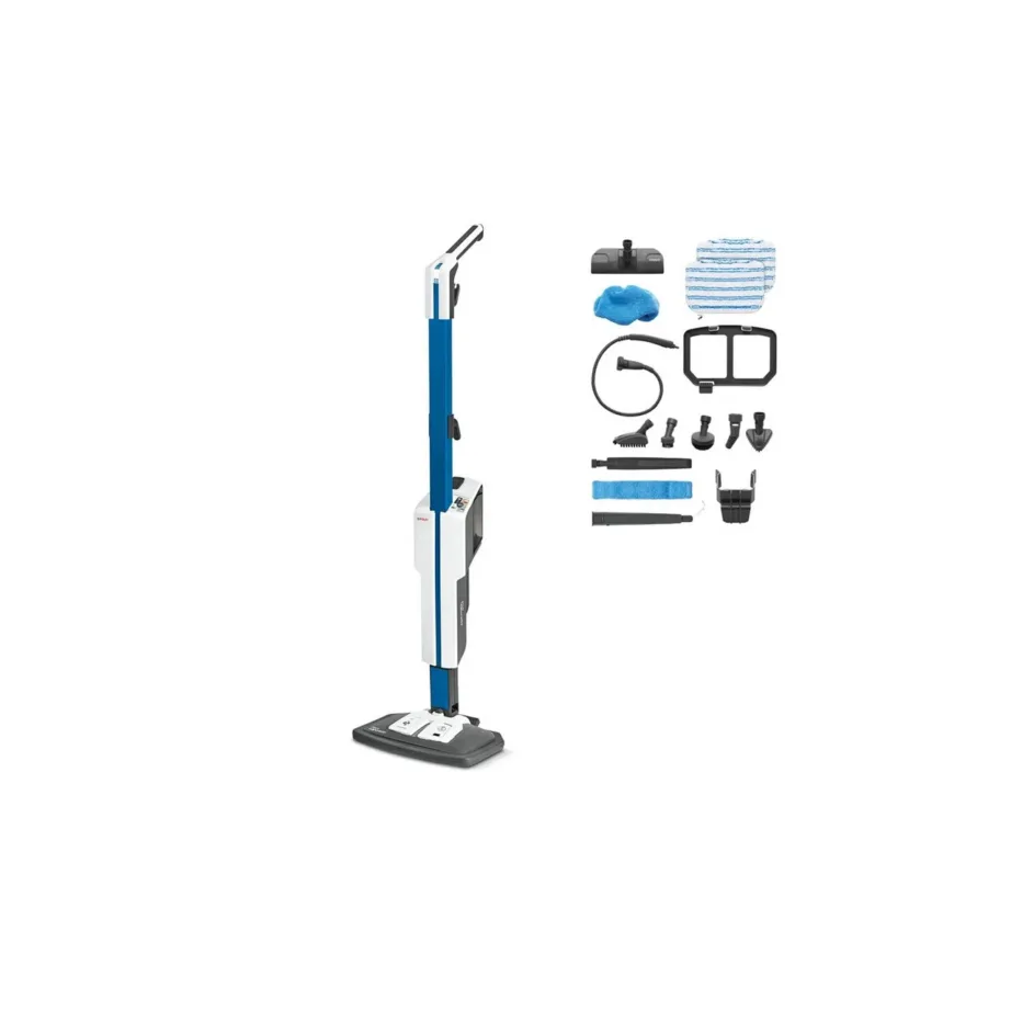 Polti Vaporetto SV620 Style PTEU0305 sinine/valge 2-in-1 aurumopp eemaldatava puhastiga – 20