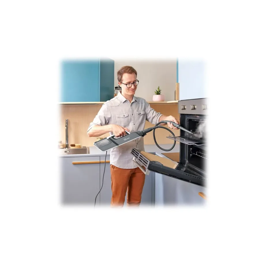 Polti Vaporetto SV660 Style 2-in-1 hall/valge aurumopp integreeritud käsipuhastiga 1500 W 0,5 L – 20