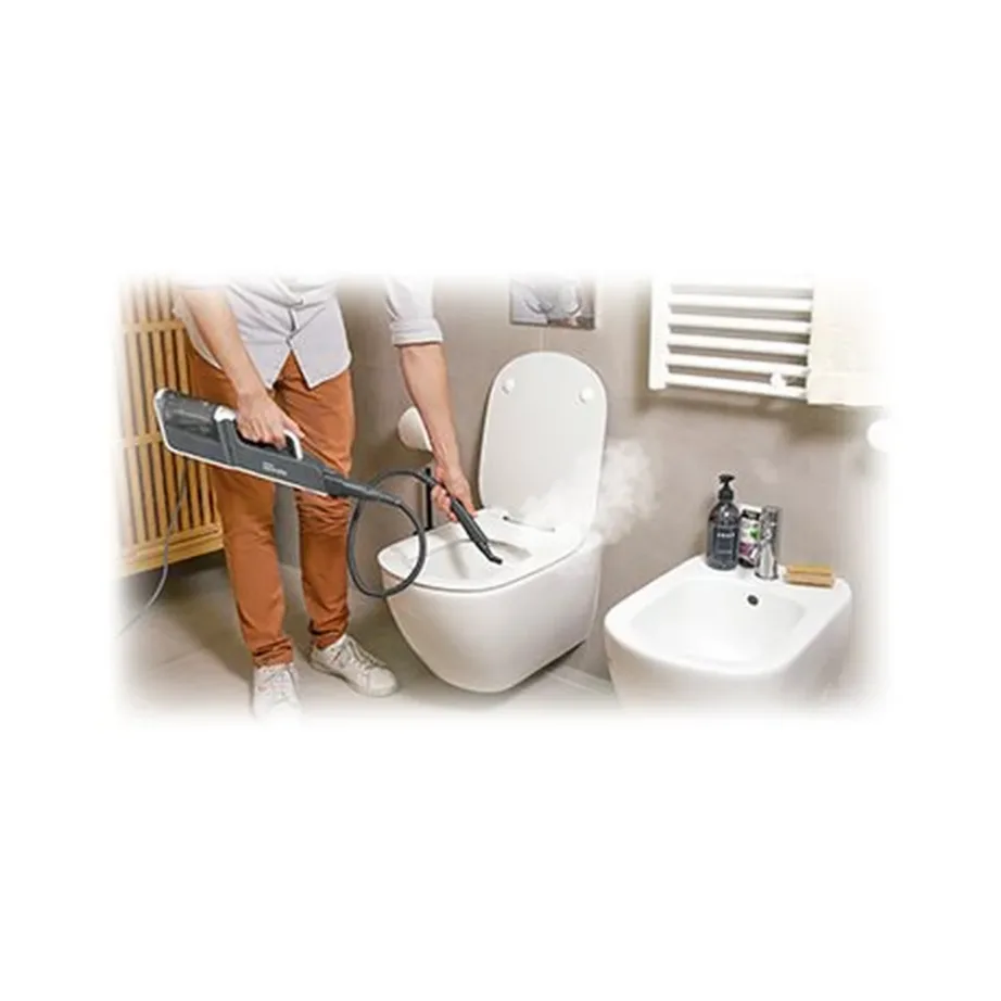 Polti Vaporetto SV660 Style 2-in-1 hall/valge aurumopp integreeritud käsipuhastiga 1500 W 0,5 L – 4