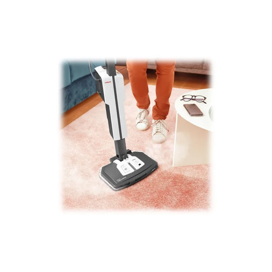 Polti Vaporetto SV660 Style 2-in-1 hall/valge aurumopp integreeritud käsipuhastiga 1500 W 0,5 L – 6