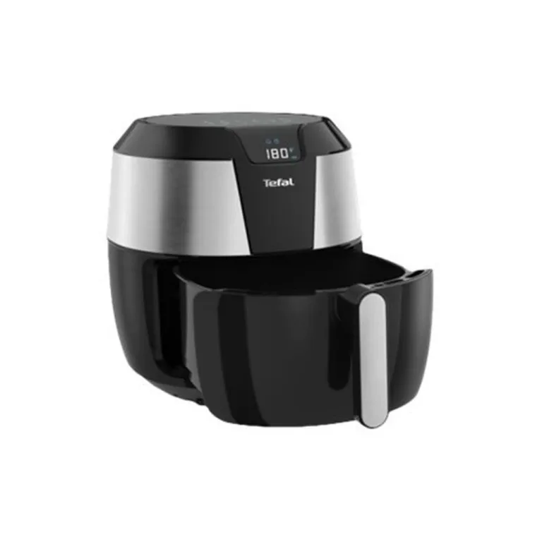 TEFAL Easy Fry XXL külgvaade must/hõbe