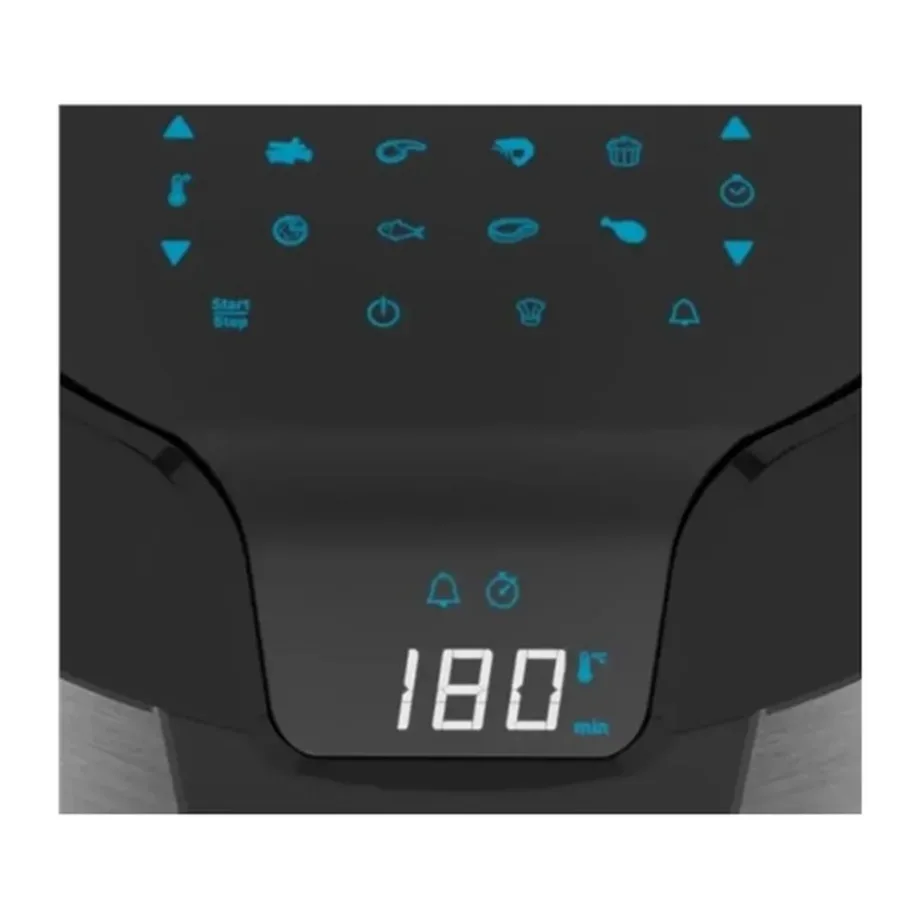 TEFAL Easy Fry XXL Air Fryer EY701D15 5,6 L 1700 W must/hõbe kuumaõhufritüür – 6