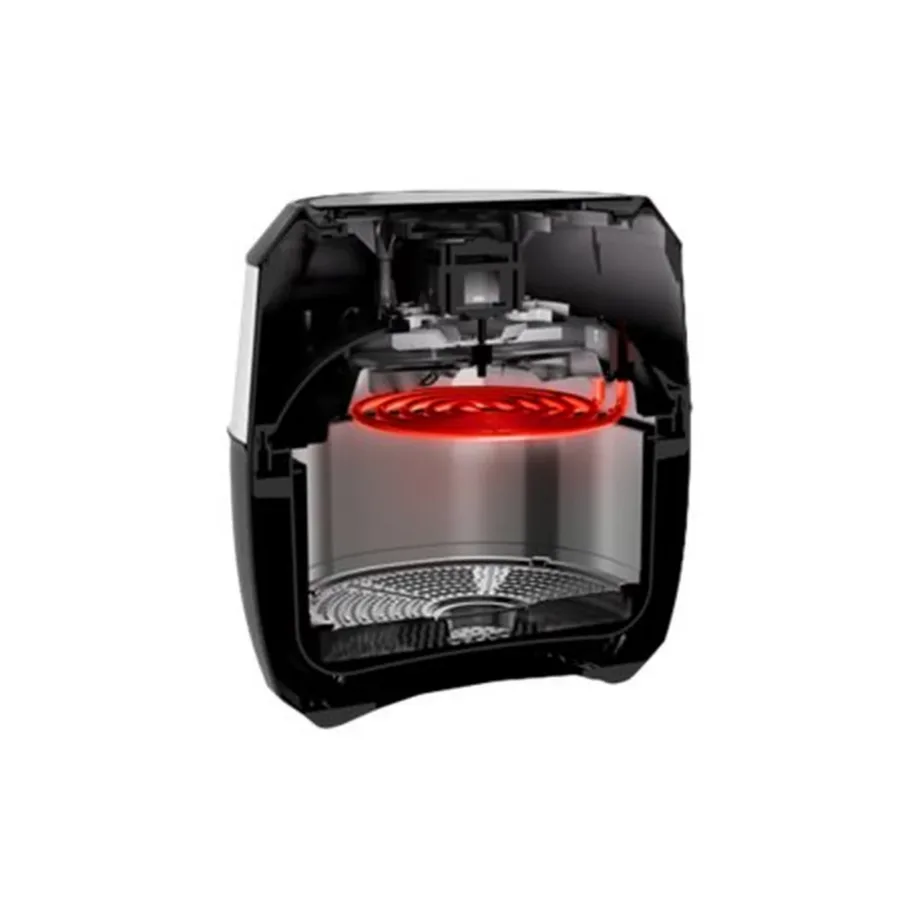 TEFAL Easy Fry XXL Air Fryer EY701D15 5,6 L 1700 W must/hõbe kuumaõhufritüür – 7