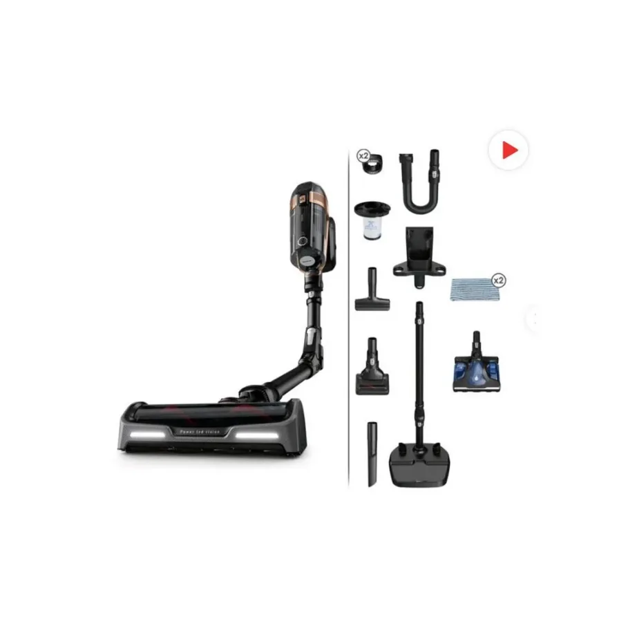 TEFAL TY99G1WO X-Force Flex 15.60 Aqua must juhtmevaba käsitolmuimeja 520 W 0,9 L – 2