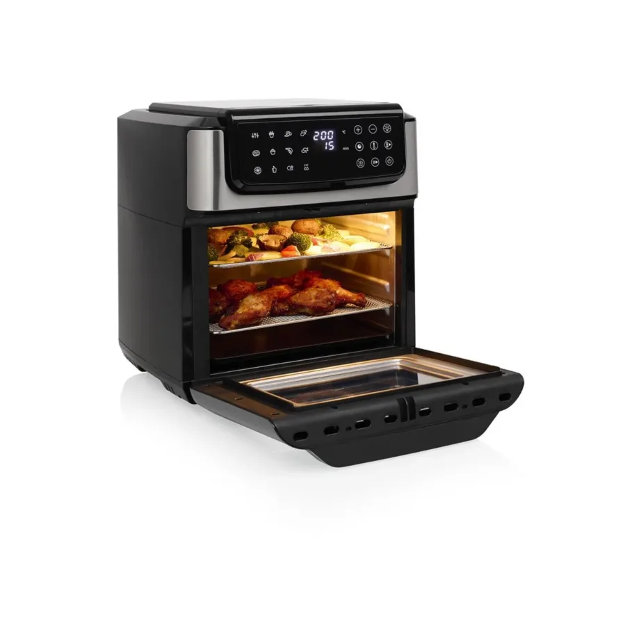 Tristar FR-9068 Airfryer Oven 12 L must digitaalne kuumaõhufritüür pöördgrilliga – 2