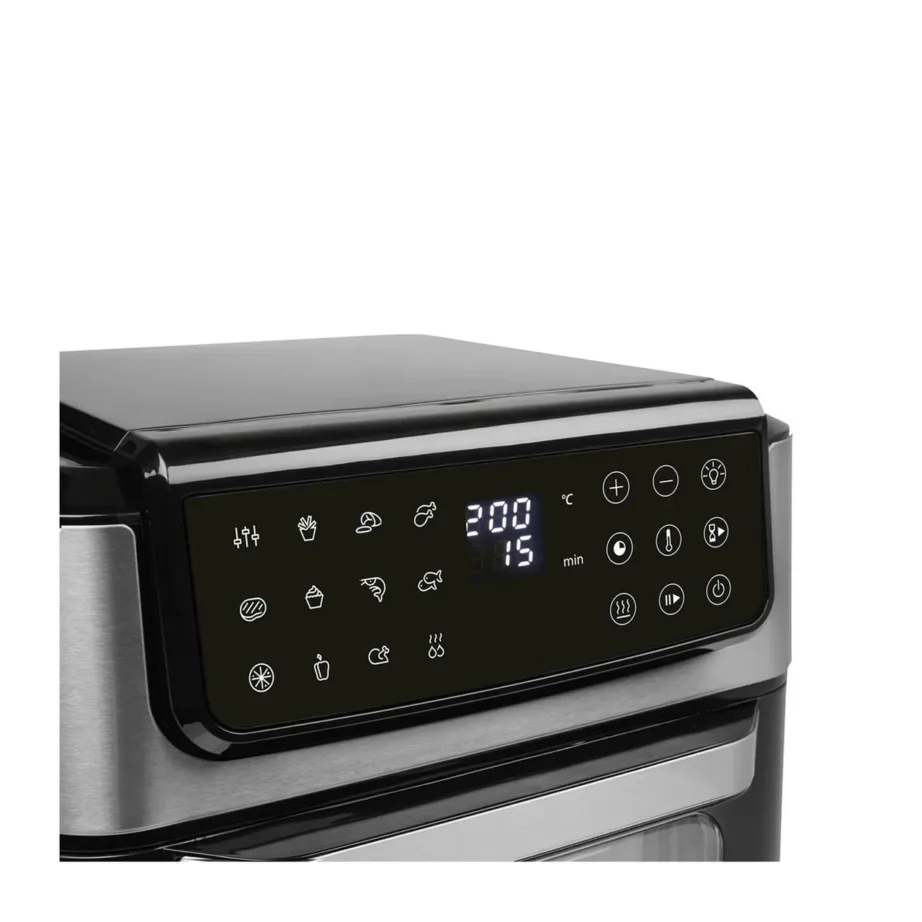 Tristar FR-9068 Airfryer Oven 12 L must digitaalne kuumaõhufritüür pöördgrilliga – 3