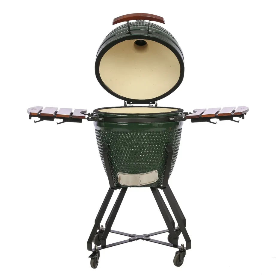 TunaBone Kamado Classic 21″ M roheline keraamiline grill, läbimõõt 55 cm