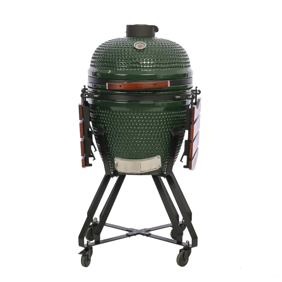 TunaBone Kamado Classic 21″ M roheline keraamiline grill, läbimõõt 55 cm – 13